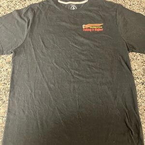 Volcom Black Tee with Red Graphic